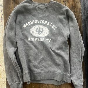 Washington & Lee University (W&L) Vintage Collegiate Crewneck Sweatshirt Size M